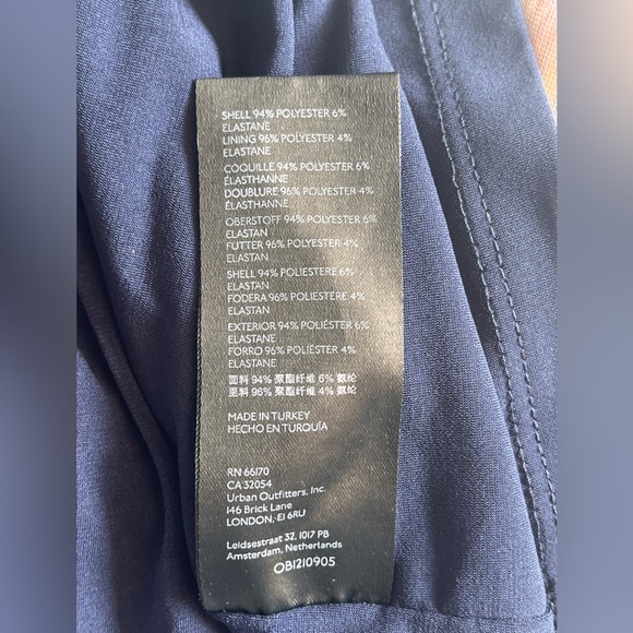 Urban Outfitters Moxie Multi Mesh Mini Slip Dress M - Picture 11 of 11